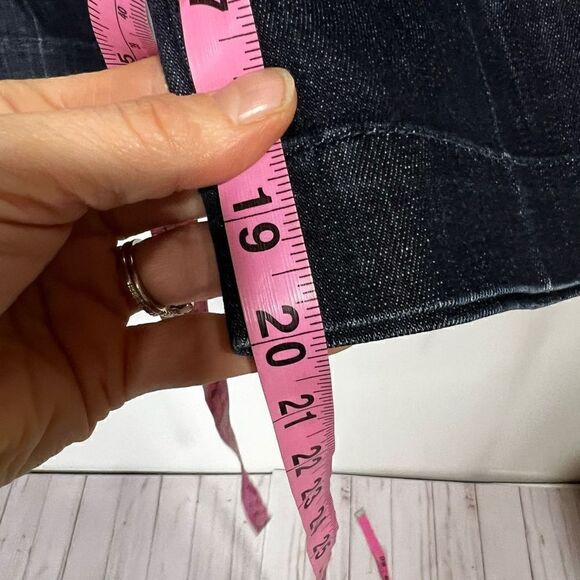 7 For All Mankind Dojo Crop Capri Wide Leg Jeans - Picture 8 of 8